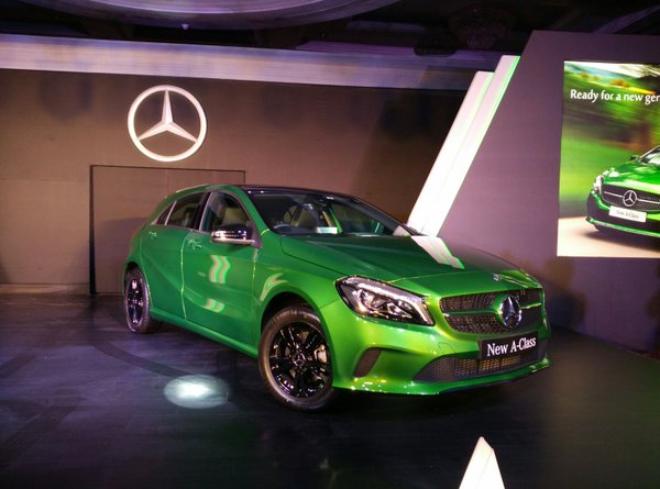 2015 Mercedes Benz A Class Launched in India; priced Rs. 24.95 lakh (ex ...